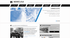 Desktop Screenshot of megretmachines.com